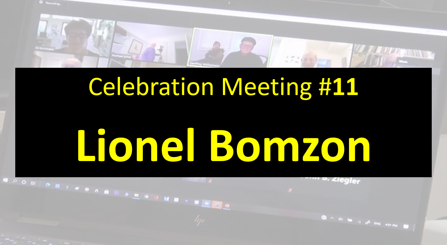  #32 2021 - Celebration Meeting - #11 - Lionel Bomzon